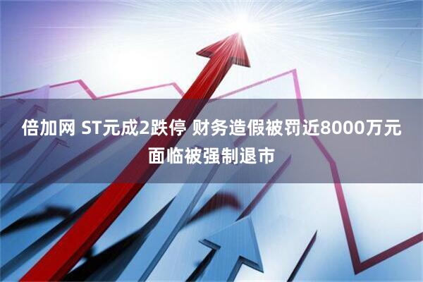 倍加网 ST元成2跌停 财务造假被罚近8000万元面临被强制退市